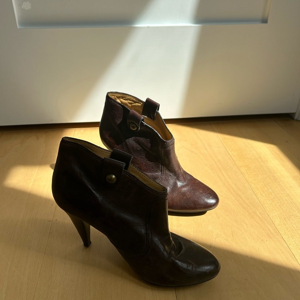 Brown Coach boots